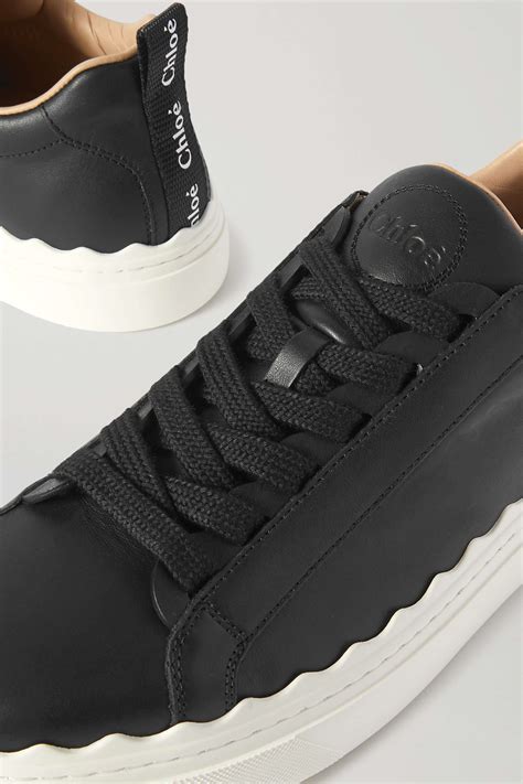 chloe sneakers|chloe scalloped sneakers.